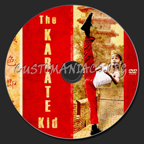 The Karate Kid dvd label