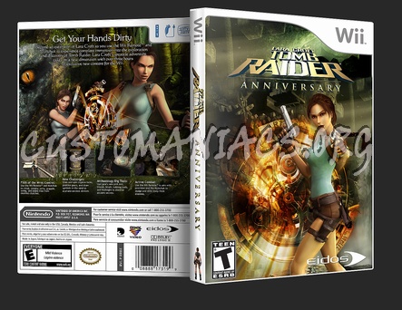 Tomb Raider Anniversary dvd cover