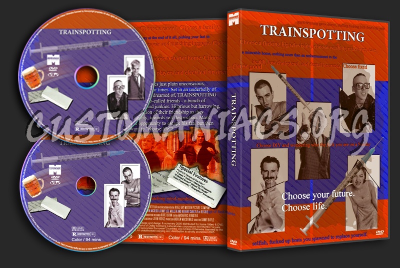 Trainspotting dvd cover