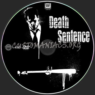 Death Sentence dvd label