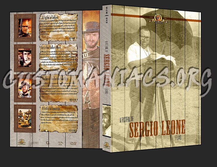 A Fistful of Sergio Leone Films dvd cover
