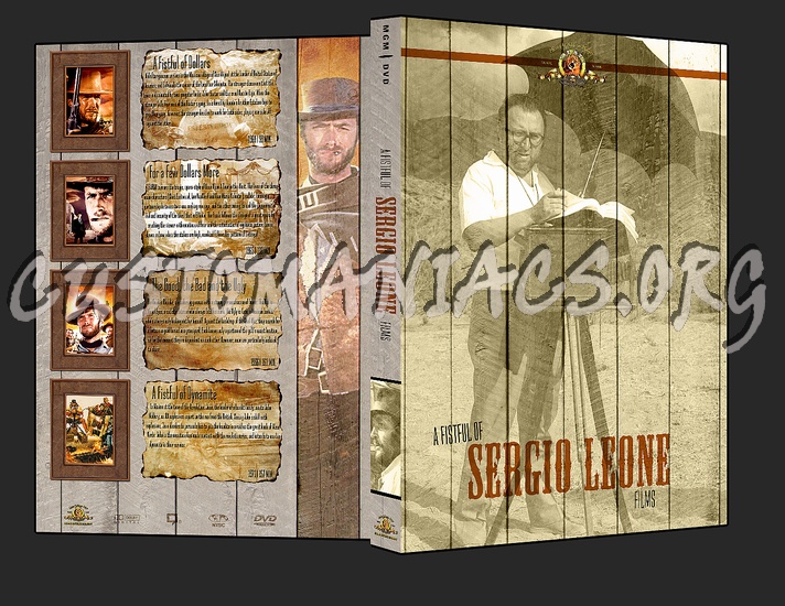 A Fistful of Sergio Leone Films dvd cover