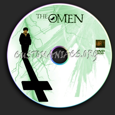 The Omen dvd label