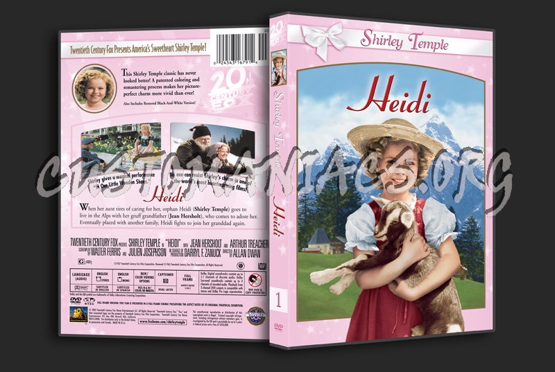 Heidi dvd cover