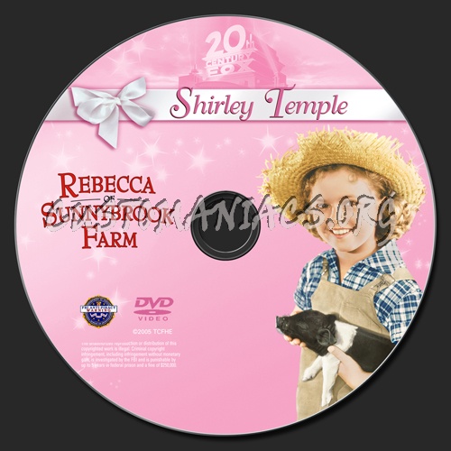 Rebecca of Sunnybrook Farm dvd label