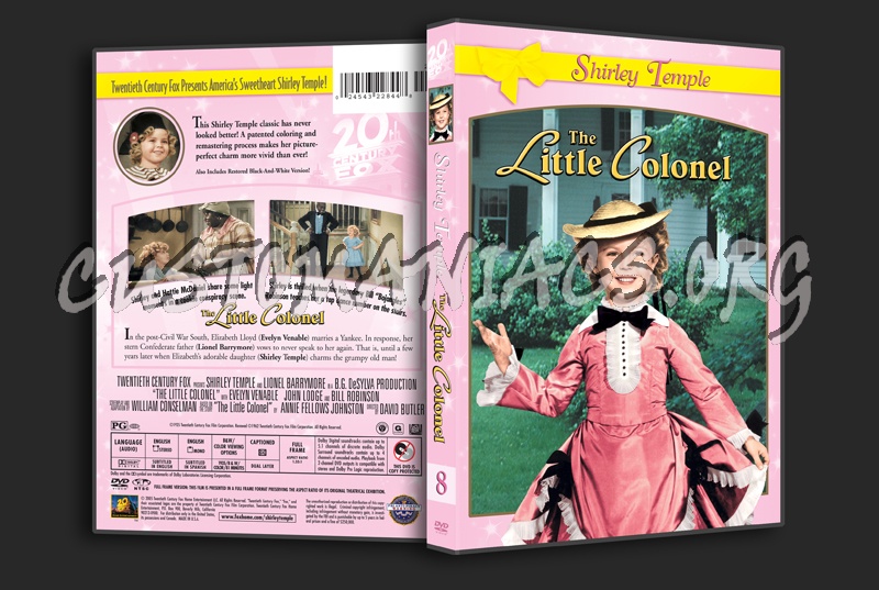 The Little Colonel dvd cover