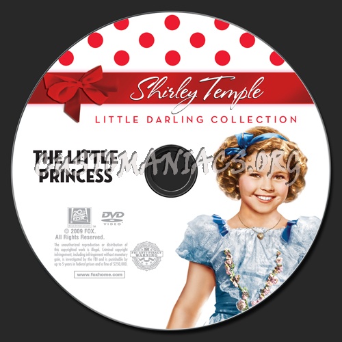 The Little Princess dvd label