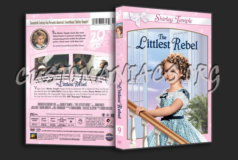 The Littlest Rebel dvd cover