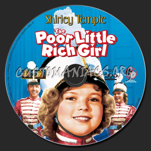 The Poor Little Rich Girl dvd label