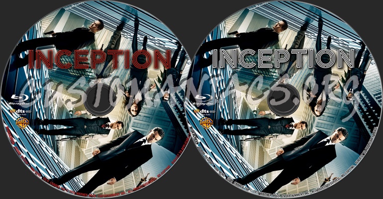 Inception blu-ray label