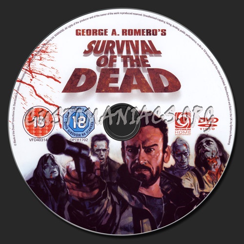 Survival of the Dead dvd label