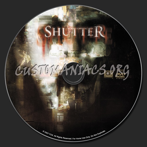 Shutter dvd label