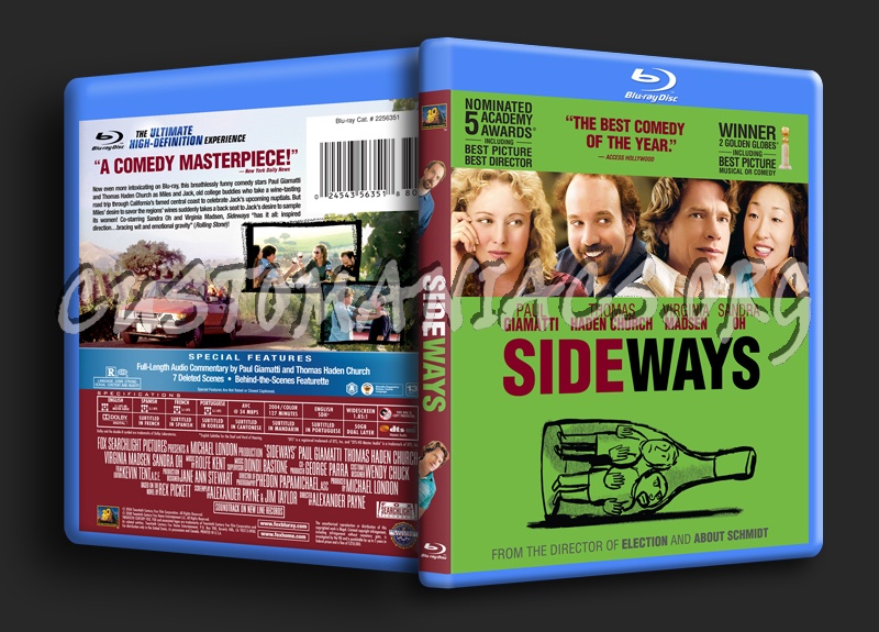 Sideways blu-ray cover - DVD Covers & Labels by Customaniacs, id ...