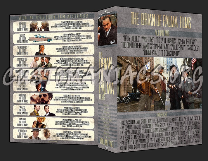 The Brian De Palma Films dvd cover