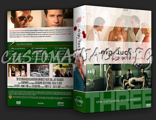 nip tuck s3 dvd cover