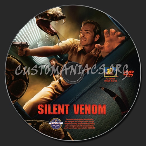 Silent Venom dvd label