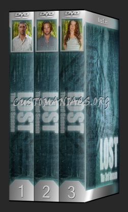Lost Season 1-3 dvd cover