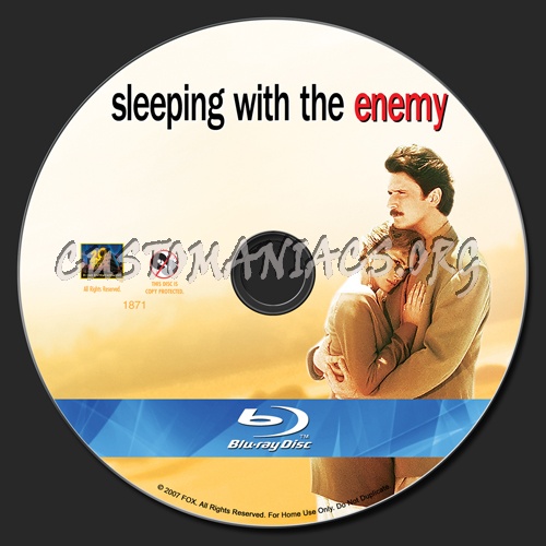 Sleeping With the Enemy blu-ray label