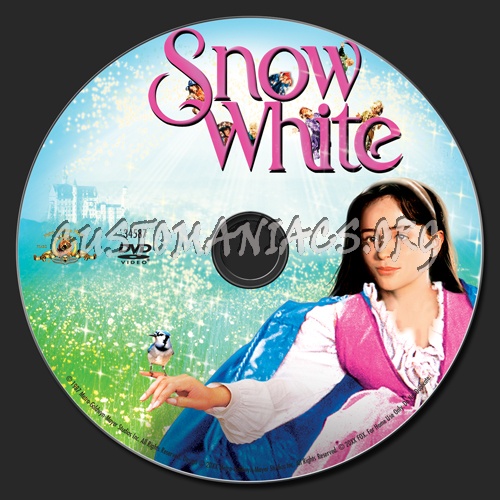 Snow White dvd label