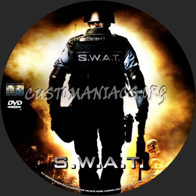 Swat dvd label