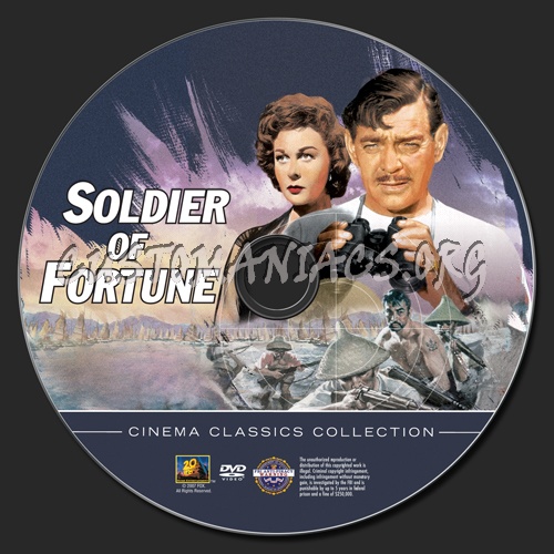 Soldier of Fortune dvd label