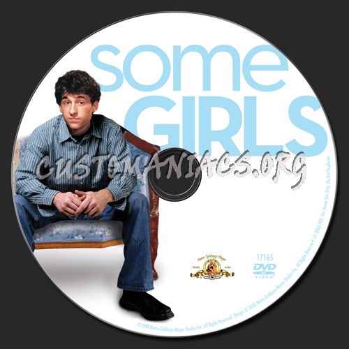 Some Girls dvd label