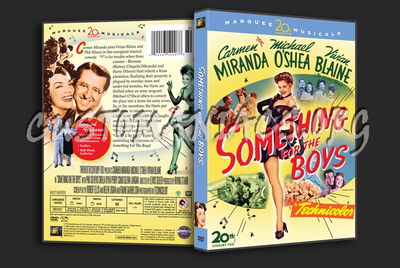 Something for the Boys dvd cover