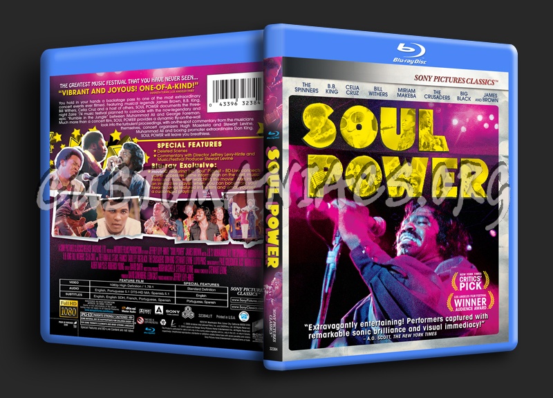Soul Power blu-ray cover