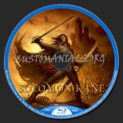 Solomon Kane blu-ray label