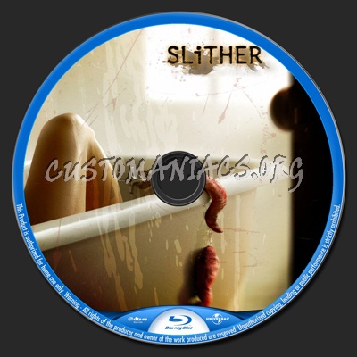 Slither blu-ray label