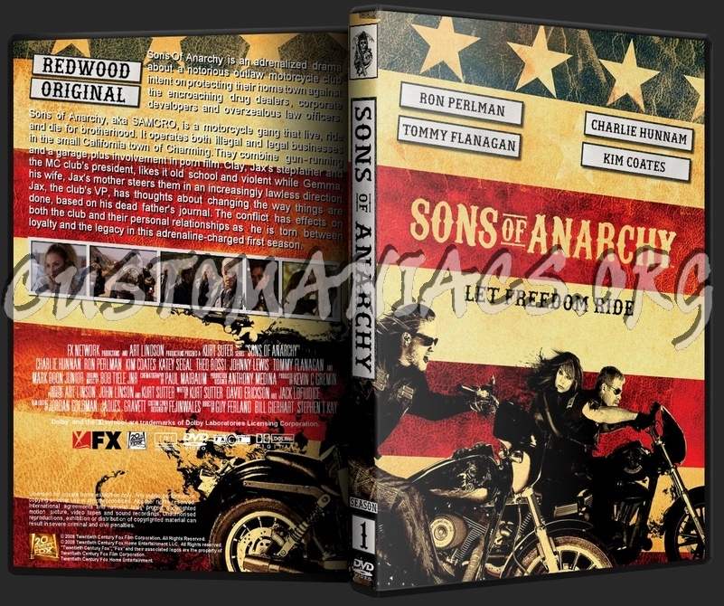 Sons Of Anarchy Season 1 dvd cover