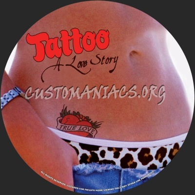 Tattoo a Love Story dvd label