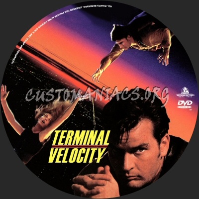 Terminal Velocity dvd label