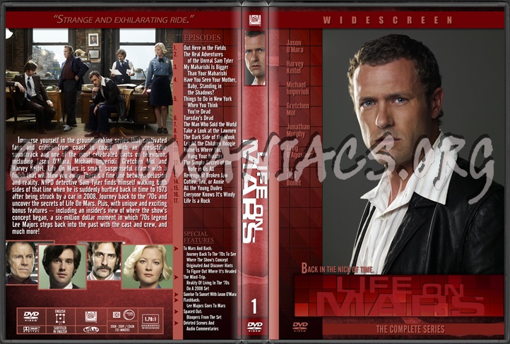 Life on Mars dvd cover