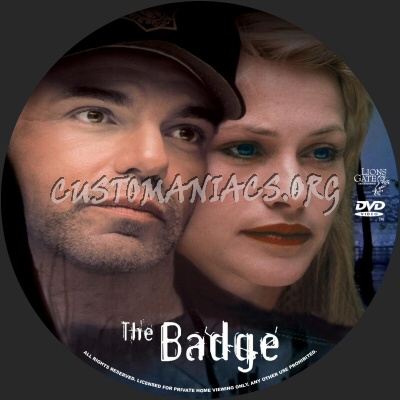 The Badge dvd label