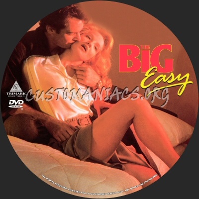 The Big Easy dvd label