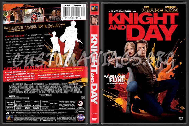 Knight and Day dvd cover