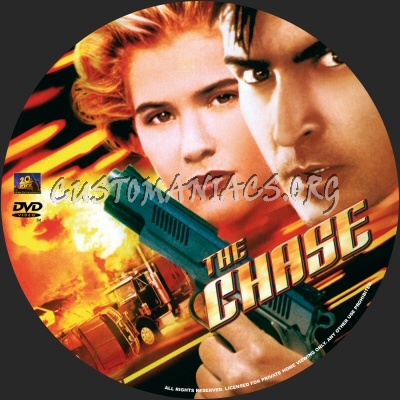 The Chase dvd label