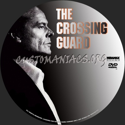 The Crossing Guard dvd label