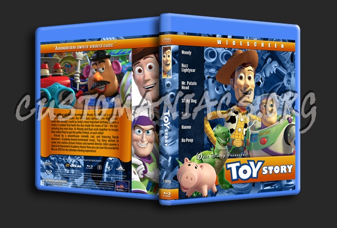 Toy Story - 1995 blu-ray cover
