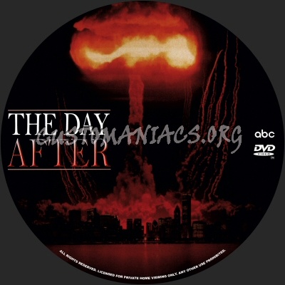 The Day After dvd label