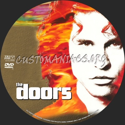 The Doors dvd label