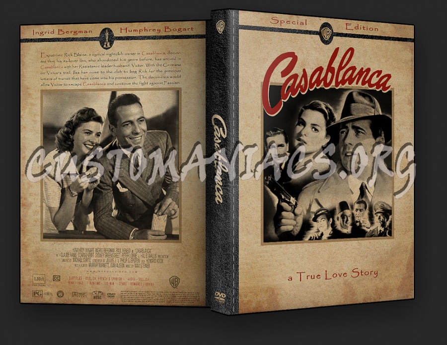 Casablanca dvd cover