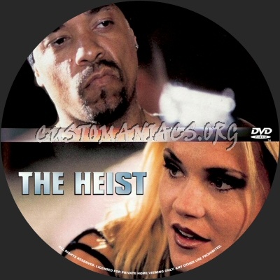 The Heist dvd label