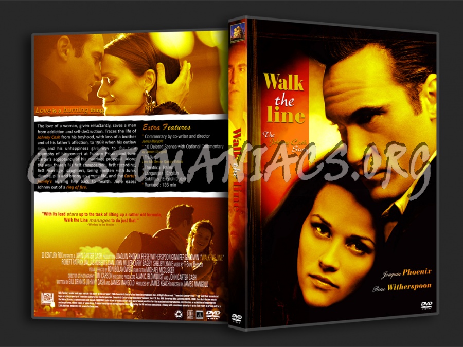 Walk The Line dvd cover