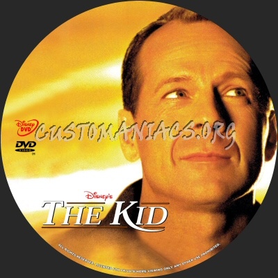 The Kid dvd label