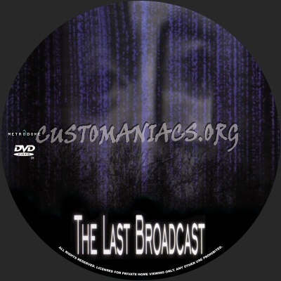 The Last Broadcast dvd label