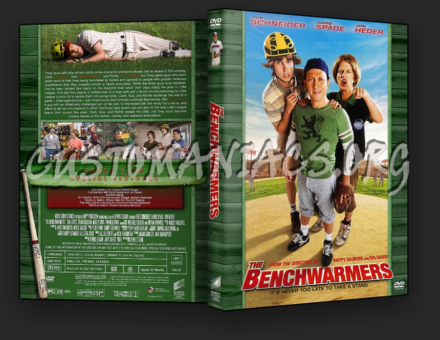 Benchwarmers dvd cover