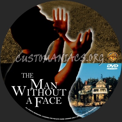 The Man Without a Face dvd label