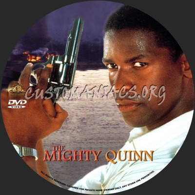 The Mighty Quinn dvd label